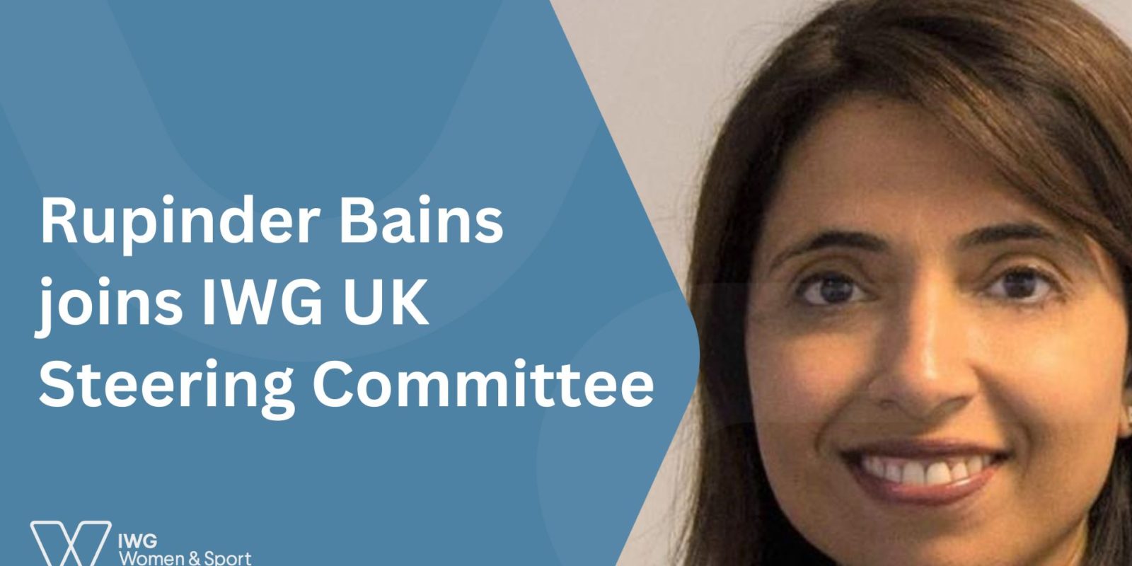 Rupinder Bains Joins IWG UK Steering Committee